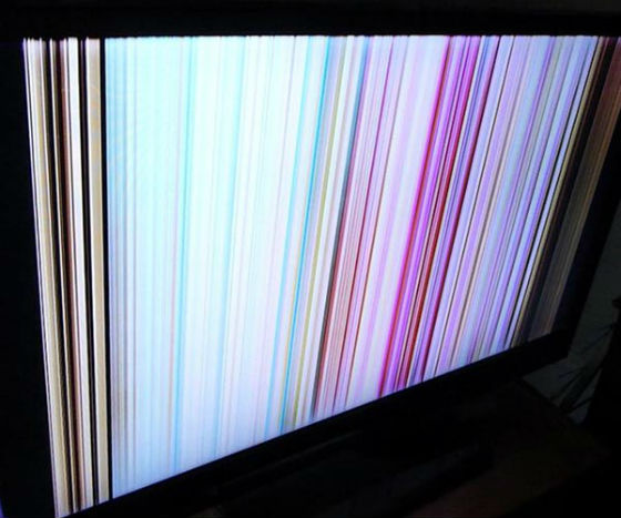 Телевизор в полосах не показывает | Вызов телемастера на дом в Яхроме
